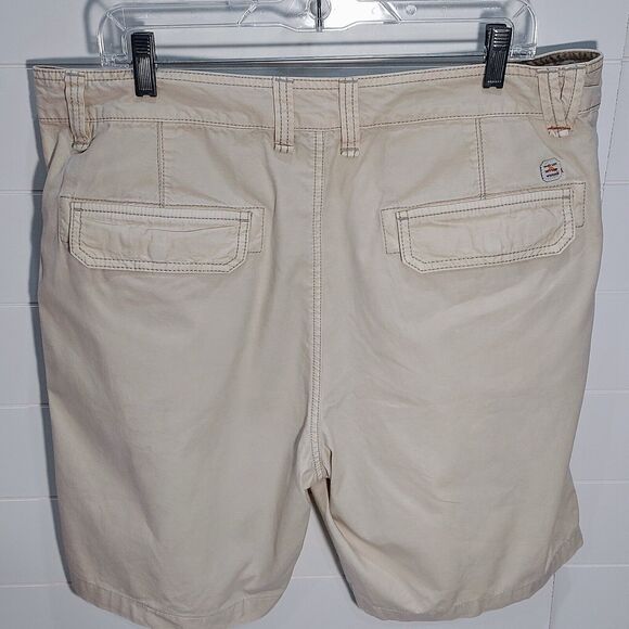TOMMY BAHAMA Jeans Men's Island Crafted Shorts Size 38 Cotton Tencel Flat Front - Picture 2 of 14